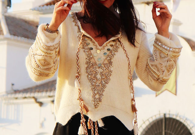 blusas boho chic